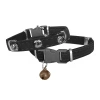 3E Grup - Markapet Kadife Kedi Boyun Tasması Taşlı 20-32 cm Siyah