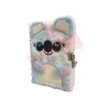 3E Grup - Misyon 15x21 Peluş Kilitli Hatıra Defteri Koala Msy-5649