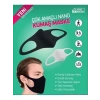 3E Grup - Nano Yıkanabilir Kumaş Dikişli Beyaz Maske 1li