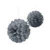 3E Grup - Nedi 25 Cm Kağıt Top Çiçek Süs Siyah W4634bl