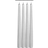 3E Grup - Nedi 25 Cm Şamdan Mumu 4lü Gümüş 1045ns