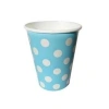 3E Grup - Nedi Karton Bardak 10 Lu Puantiyeli Mavi Tkb11044