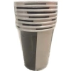 3E Grup - Nedi Karton Bardak 8li Siyah-beyaz 38932