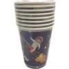 3E Grup - Nedi Karton Bardak 8li Uzay ve Astronot 52393