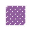 3E Grup - Nedi Peçete 20 Li Puantiyeli Mor 5911pu