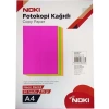 3E Grup - Noki A4 75 Gr Neon 5 Renk Kağıt 50 Li 89107