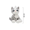 3E Grup - Selay 25 Cm Peluş Sabit Kedi Karma 1164