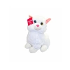 3E Grup - Selay 30 Cm Peluş Kalpli Kedi Beyaz 3007
