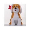 3E Grup - Selay 30 Cm Peluş Oturan Sevimli Köpek Kahverengi 1291