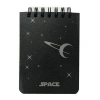 3E Grup - Space A7 Pp Kapak Spiralli Siyah Zemin Defter 60 Yp 777-210