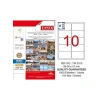 3E Grup - Tanex 99.1x57 Laser Etiket 100 Lü Tw-2010