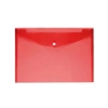 3E Grup - Ticon A4 Çıtçıtlı Zarf Dosya Kırmızı 11034