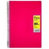 3E Grup - Umur Mynote Flex Neon A5 Pp Kapak Spiralli Defter Kareli 80 Yp Mfxne-a580-k
