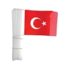3E Grup - Vatan Sopalı Kağıt Türk Bayrağı Küçük Boy Vt801 (saplı Bayrak)
