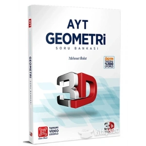3E Grup - 3d Yay.- Ayt Geometri Soru Bankası 2324