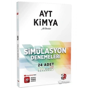3E Grup - 3d Yay.- Ayt Kimya Simülasyon Denemeleri 24lü 2324