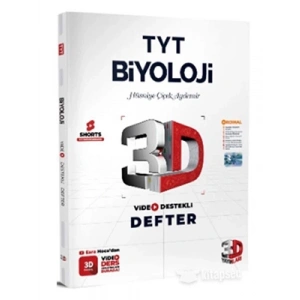 3E Grup - 3d Yay.- Tyt Biyoloji Video Destekli Defter 2324