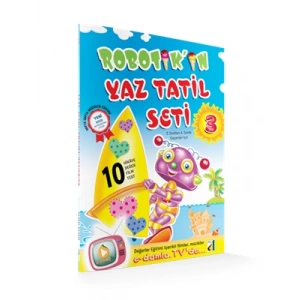 3E Grup - 3.sınıf Robotikin Yaz Tatil Seti-damla Yayınları