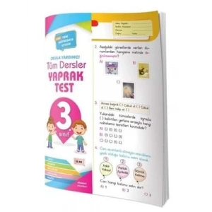 3E Grup - 3.sınıf Tüm Dersler Yaprak Test 2122-element Yayınları