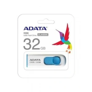 3E Grup - Adata C800-32gb Usb 2.0 Classic Beyaz-mavi Flash Bellek