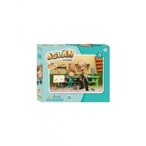 3E Grup - Adel Trt Çocuk Aslan Buluşçu 35 Parça Puzzle 2013000511000