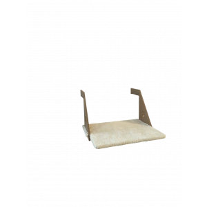 3E Grup - Ahşap Kalorifer Peteği Kedi Radyatör Yatağı 30 cm x 43 cm Beyaz (15 kg)