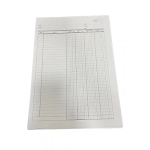 3E Grup - Aka A4 Cari Hesap Kartı Dikey 100lü