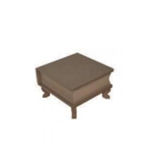 3E Grup - Aka Ahşap 22x22x14 Çekmeceli Kutu Tekli Kt88