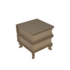 3E Grup - Aka Ahşap Çekmeceli Kutu İkili Kt89