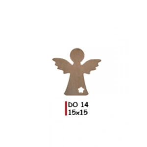 3E Grup - Aka Ahşap Dekoratif Obje Melek Do 14