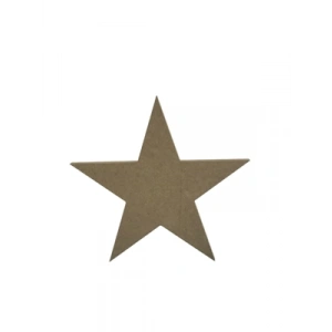3E Grup - Aka Ahşap Dekoratif Obje Yıldız Do 40