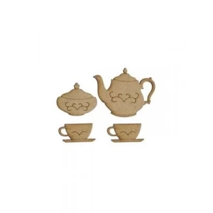 3E Grup - Aka Ahşap Dekoratif Süs Obje 76