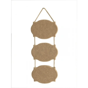 3E Grup - Aka Ahşap Duvar Süsü Ka 12