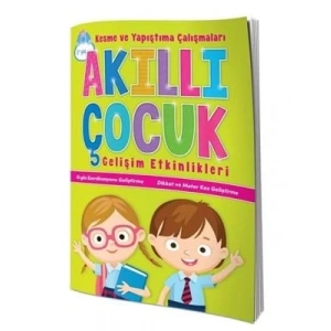 3E Grup - Akıllı Çocuk Gelişim Etkinlikleri - Kesme ve Yapıştırma Çalışmaları - Bıcırık Yayınları