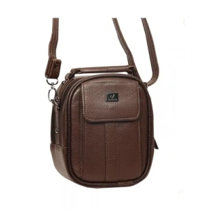 3E Grup - Alone Kasalı Suni Deri El Çantası 3750 Kahverengi