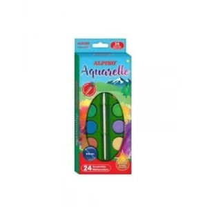 3E Grup - Alpino Aquarelle Suluboya 24lü Aq-09