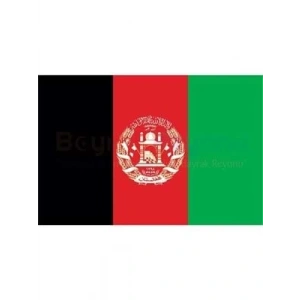 3E Grup - Alsancak 70x105 Raşel Yabancı Devlet Bayrağı Afganistan