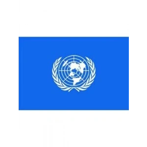 3E Grup - Alsancak 70x105 Raşel Yabancı Devlet Bayrağı Birleşmiş Milletler