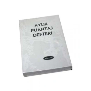 3E Grup - Altınyıldız Aylık Puantaj Defteri Büyük Boy
