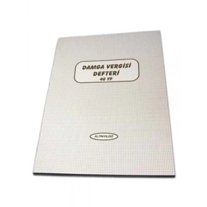 3E Grup - Altınyıldız Damga Vergisi Defteri 40 Yp