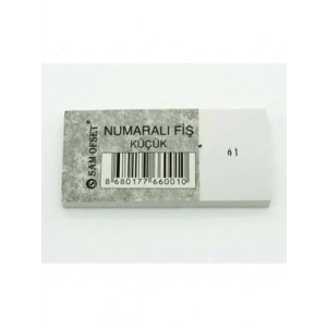 3E Grup - Altınyıldız Küçük Koçanlı Fiş Numaralı
