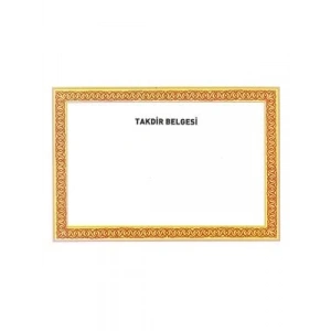 3E Grup - Altınyıldız Takdir Belgesi 110 Gr