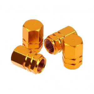 Alüminyum Altıgen Sibop Kapağı 4lü Altın Sarı