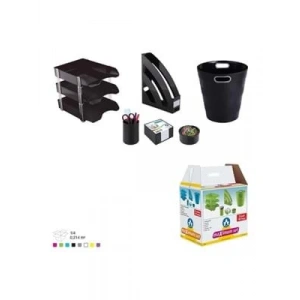 3E Grup - Ark Maximum Ofis Seti 8 Çeşit 10 Parça M.renkler 1355