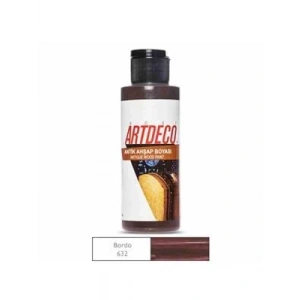 3E Grup - Artdeco 120 Ml Antik (eskitme) Ahşap Boyası Bordo 26r-632