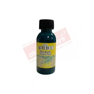 3E Grup - Artdeco 30 Ml Ebru Boyası 16b-d13 Yeşil