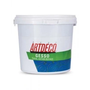3E Grup - Artdeco Gesso 1000 Ml Tuval Astar Boyası Beyaz 85m-930