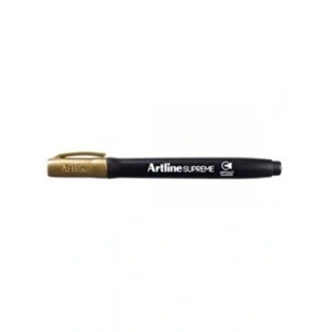 3E Grup - Artline Supreme 1.0 Mm Metallic Marker Kalem Gold Epf-790