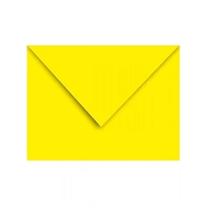 3E Grup - Asil 13x18 Cm 80 Gr Davetiye Zarfı Sarı As-5200