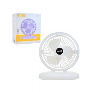 3E Grup - Avec Av-f558 Mini Fan Usb Şarjlı Masa Üstü Vantilatör